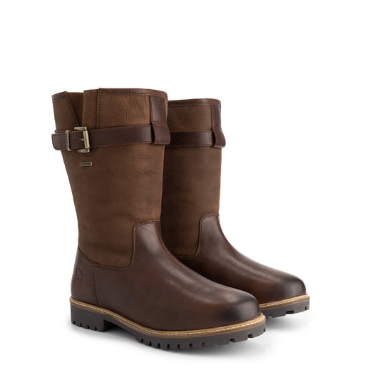 Vrangen Men - Outdoor Boots - Wool-Lined - Dark Brown FRD