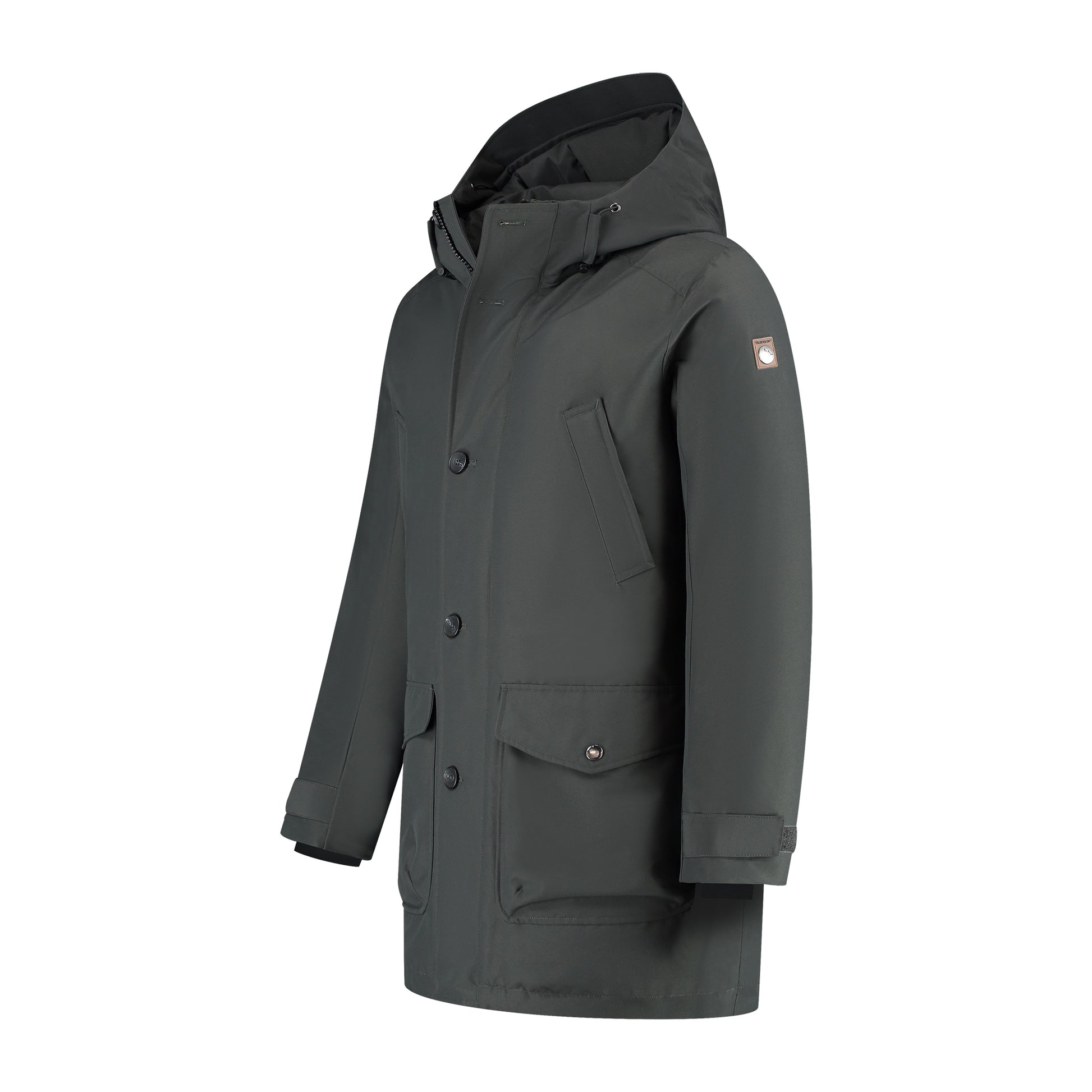 Olav Men - Parka - Waterpoof - Dark grey FL