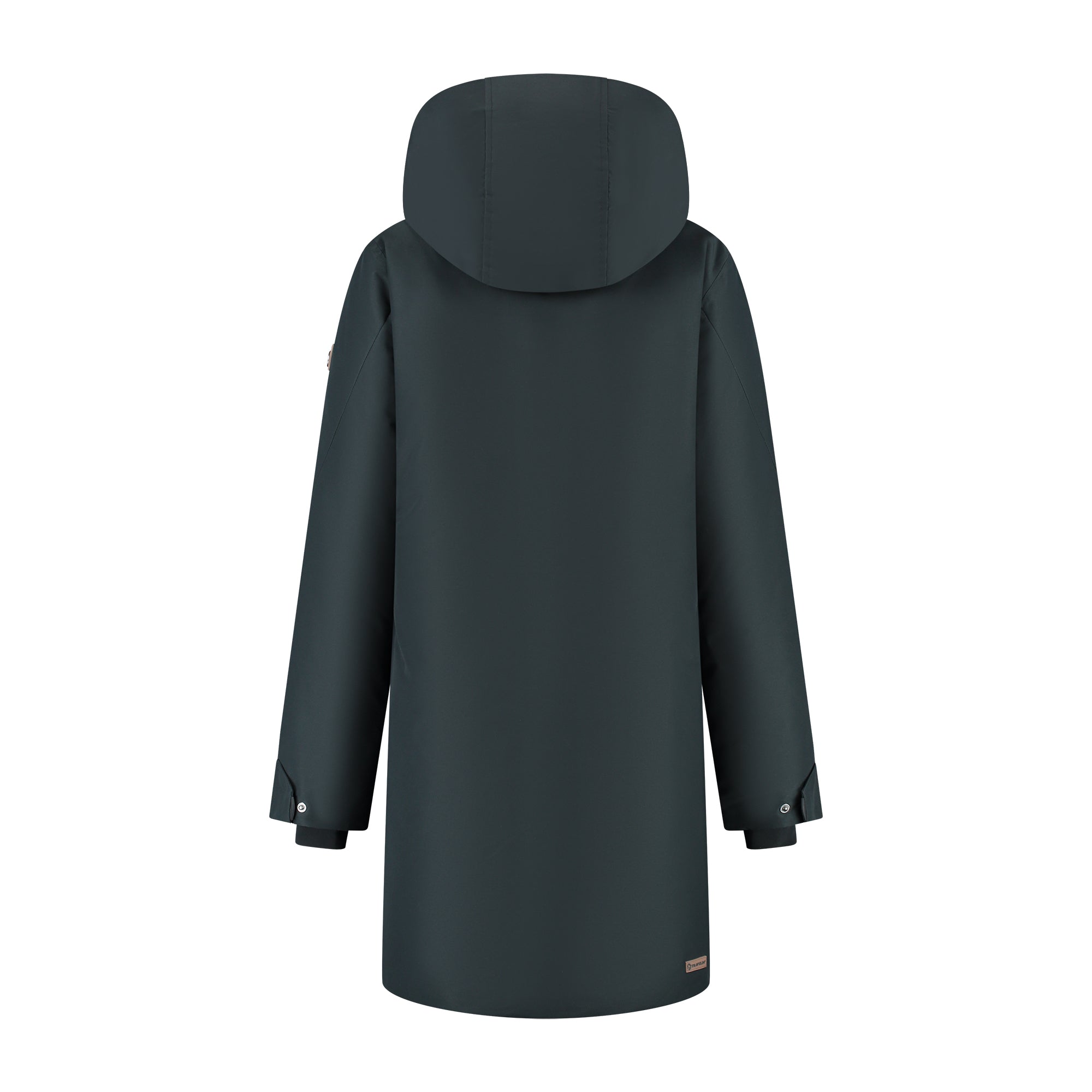 WOMEN’S WARM 3D LOGO LINE PARKA ブラックサイズM Linea Black