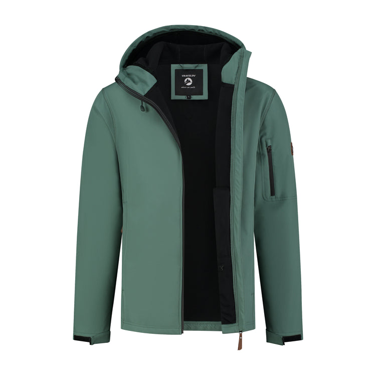 Sverre Men - Softshell jacket - Waterproof - Green CVO