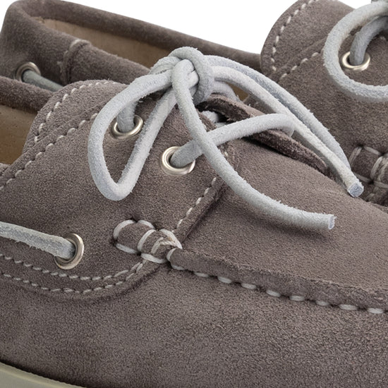 Foss Kids - Boat shoes - Suede - Grey DFW