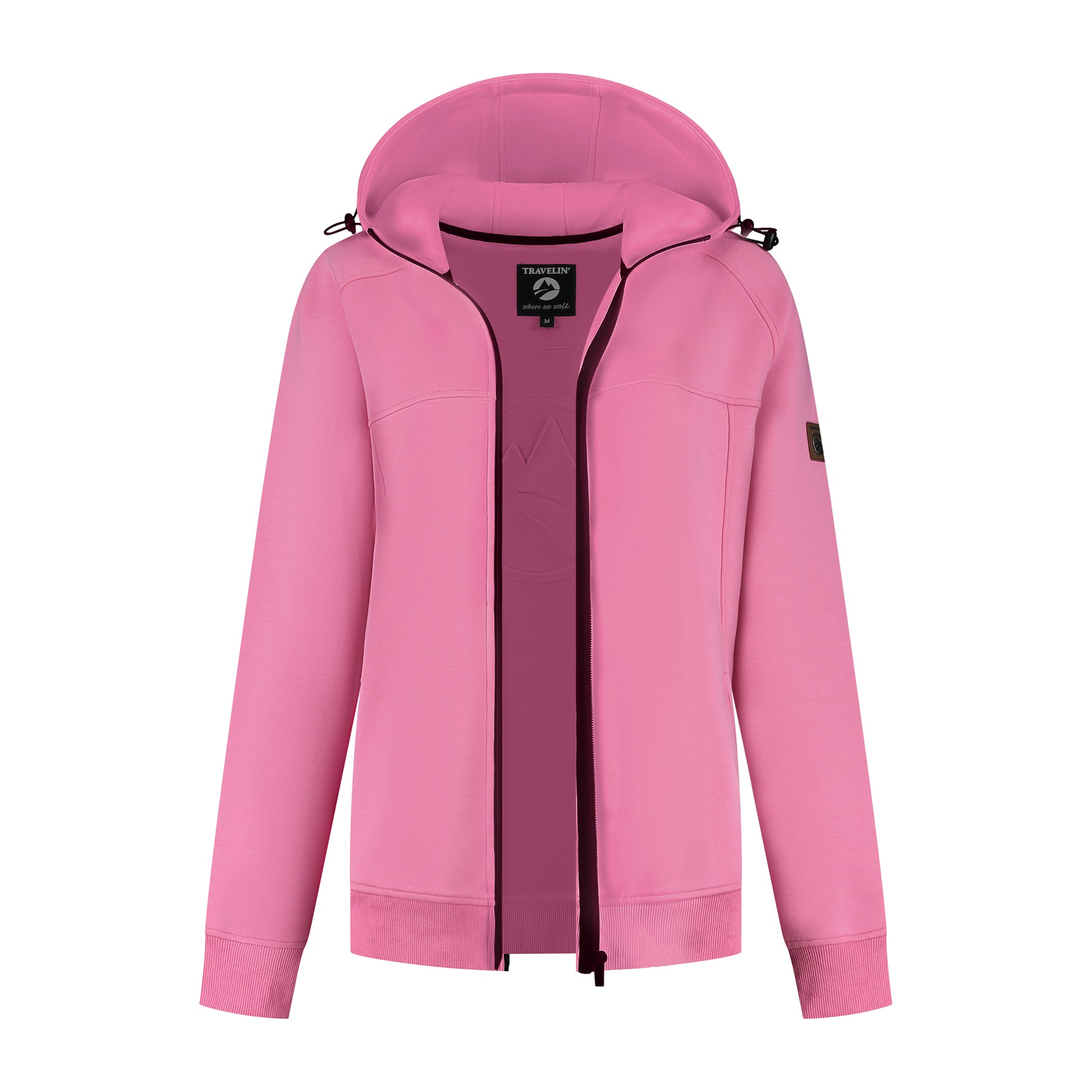 Silje Women - Outdoor cardigan - Sweater - Pink CVO