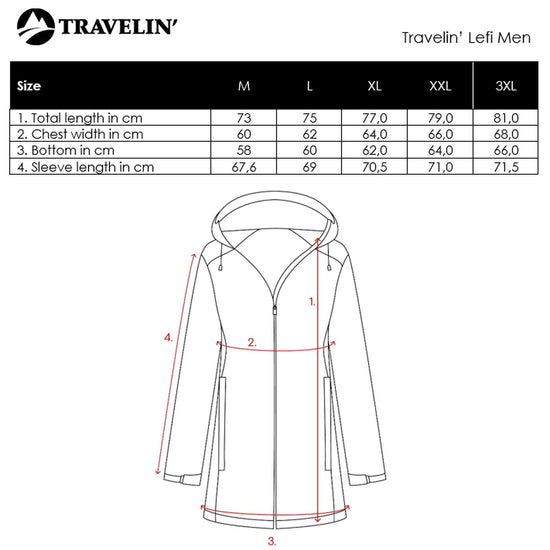 Lefi Men - Hardshell jacket - Waterproof - Light brown SC