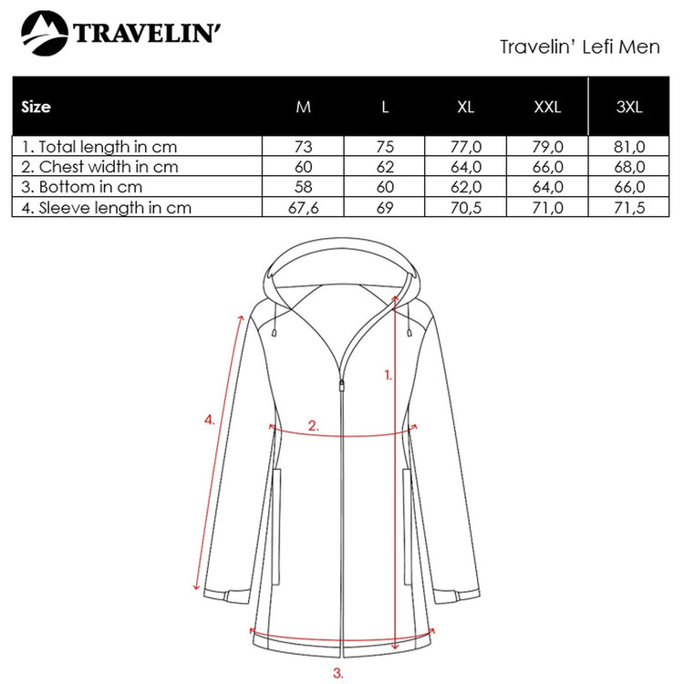 Lefi Men - Hardshell jacket - Waterproof - Light brown SC