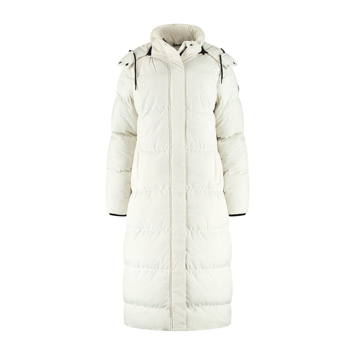 Unni Women - Puffer Winter Jacket - Corduroy - Off-White F