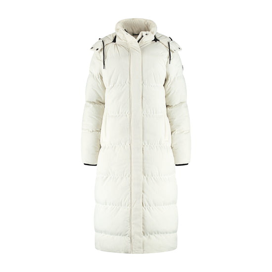 Unni Women - Puffer Winter Jacket - Corduroy - Off-White F