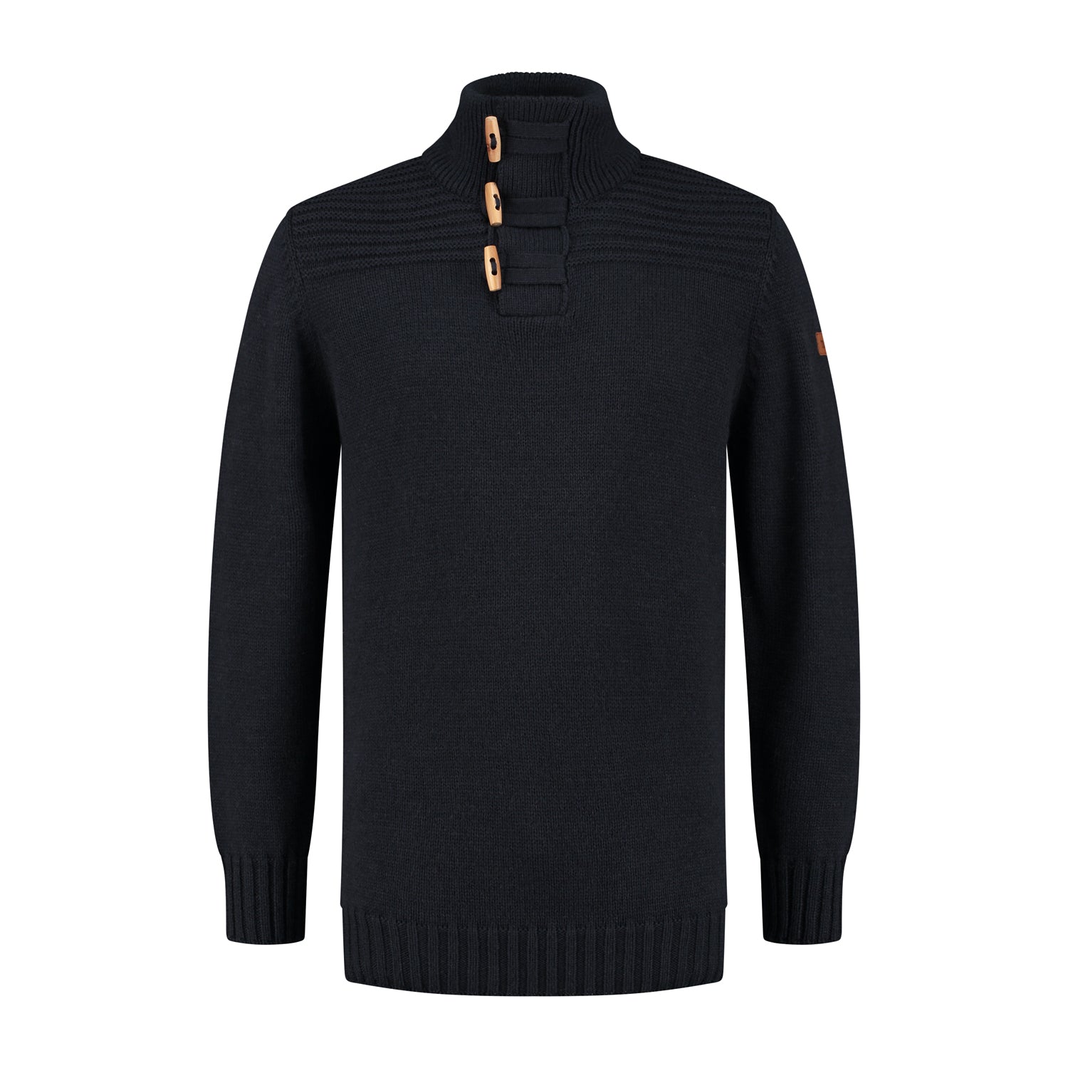 Orsa Men - High collar - Knitted jumper - Navy F