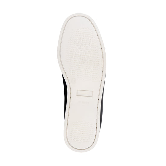 Eidfjord Men - Boat shoes - Leather - Navy UNS