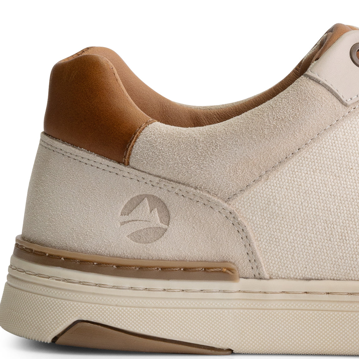 Bromley Men - Sneakers - Canvas and suede - White DFH