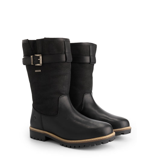 Vrangen Men - Outdoor Boots - Wool-Lined - Black FRD