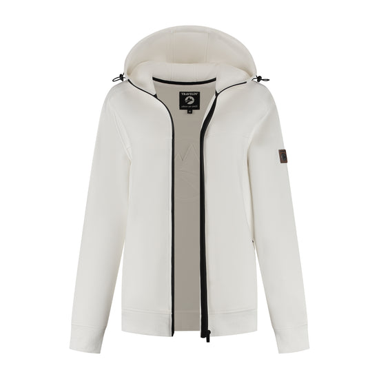 Silje Women - Outdoor cardigan - Sweater - Off-white CVO