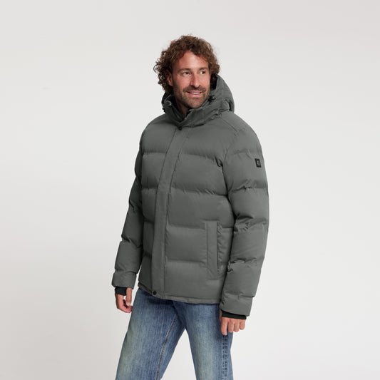 Andreas Men - Puffer Winter Jacket - Waterproof - Grey MV2