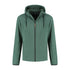 Karlson Men - Hooded Cardigan - Fleece - Dark green F