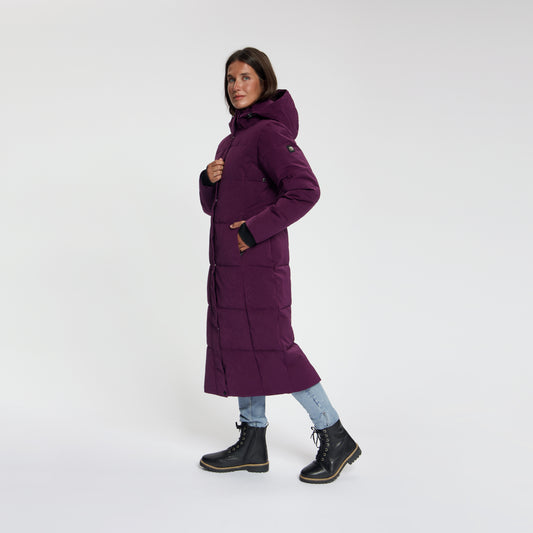 Andels Women - Puffer Winter Jacket - Waterproof - Purple MV2