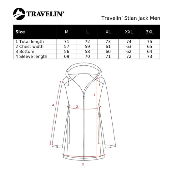 Stian - Waterproof softshell jacket - Men - Brown SC