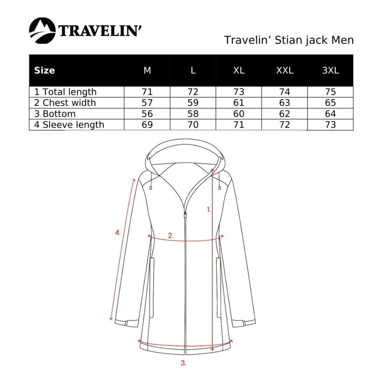 Stian - Waterproof softshell jacket - Men - Brown SC