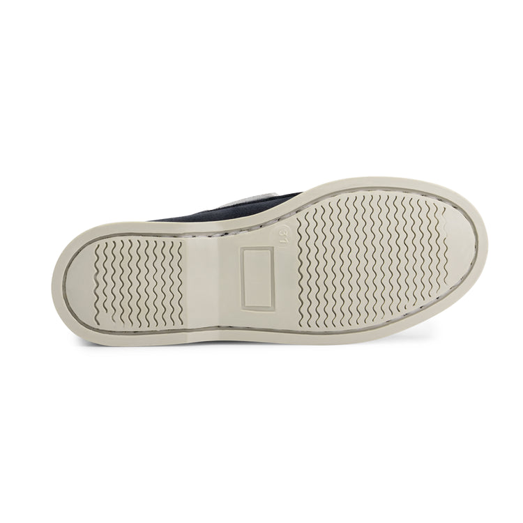 Foss Kids - Boat shoes - Suede - Navy UNS