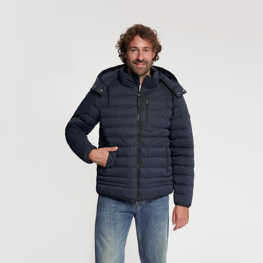 Solveig Men - Puffer Winter Jacket - Waterproof - Navy MV