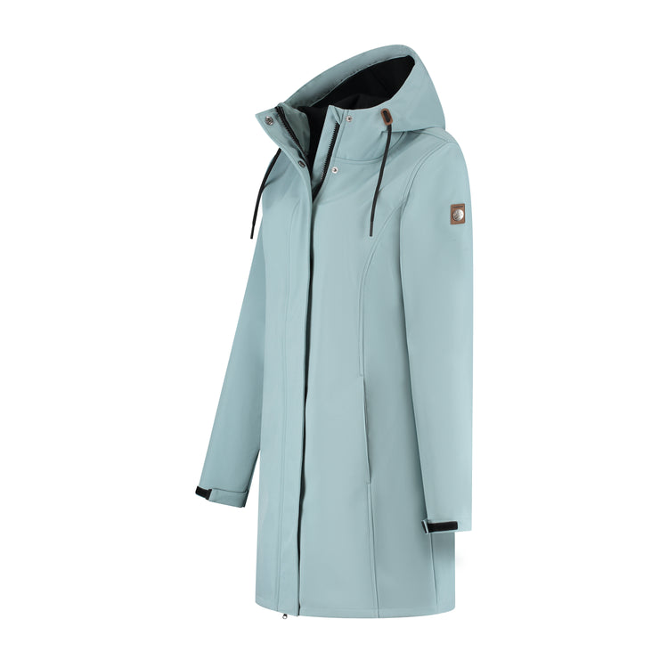 Erika - Waterproof softshell jacket - Women - Light blue FL