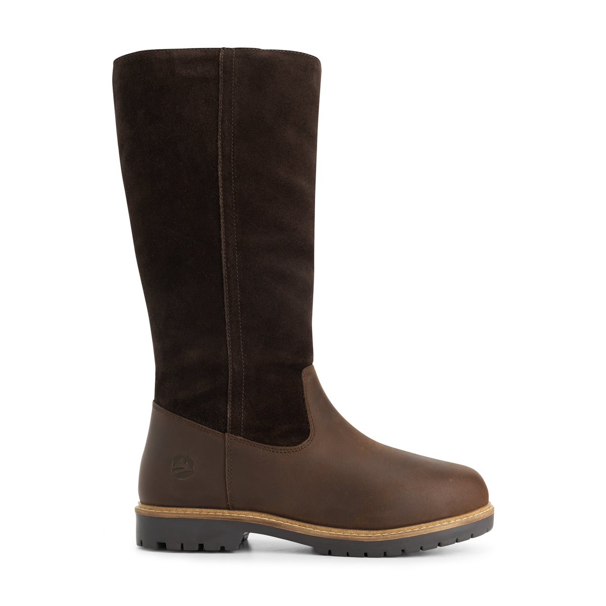 Mossoya Women - Outdoor Boots - Wool-Lined - Dark Brown R