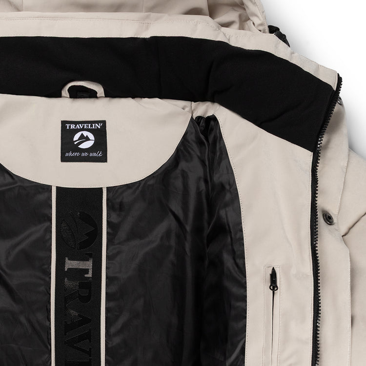 Ladan Men - Puffer jacket - Water-resistant - Sand DCI