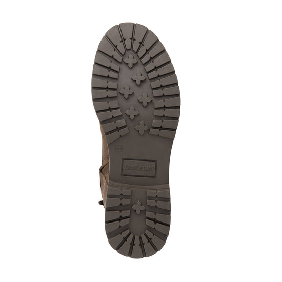 Bossvika Women - Lace-up boots - Nubuck - Dark brown UNS