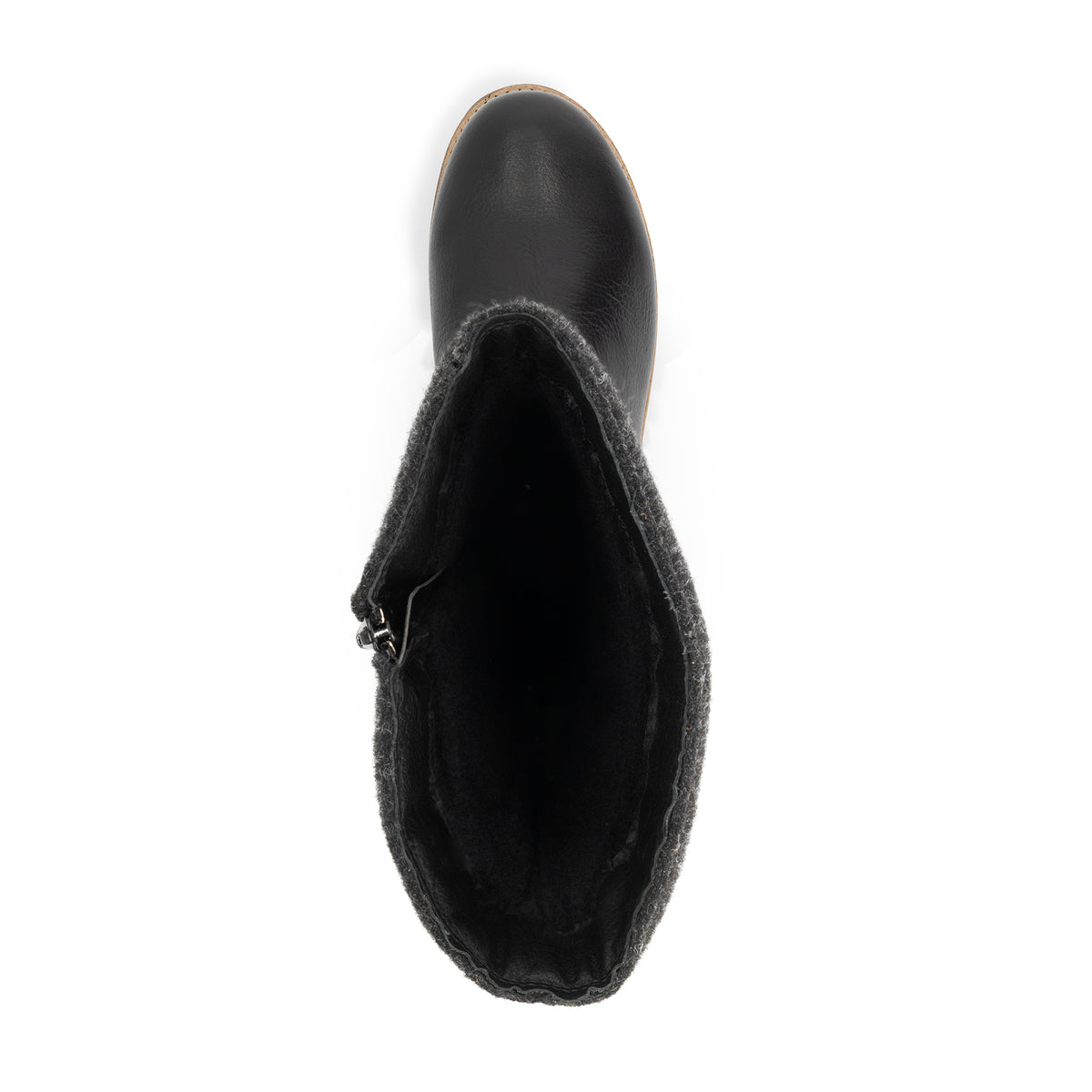 Lagen Men - High boots - Wool/Felt - Black UPS