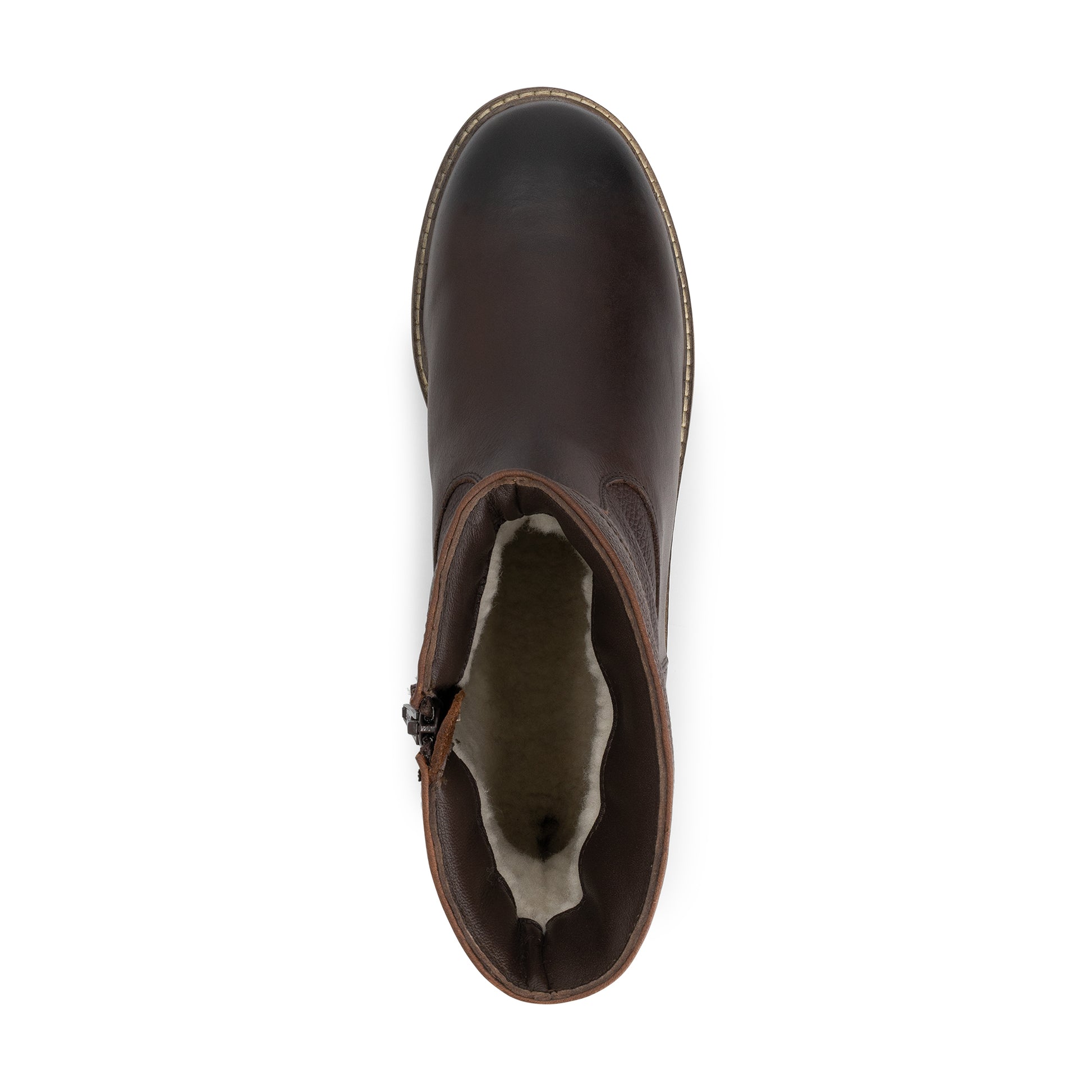 Fyresdal Men - Boots - Wool-lined - Dark brown UPS