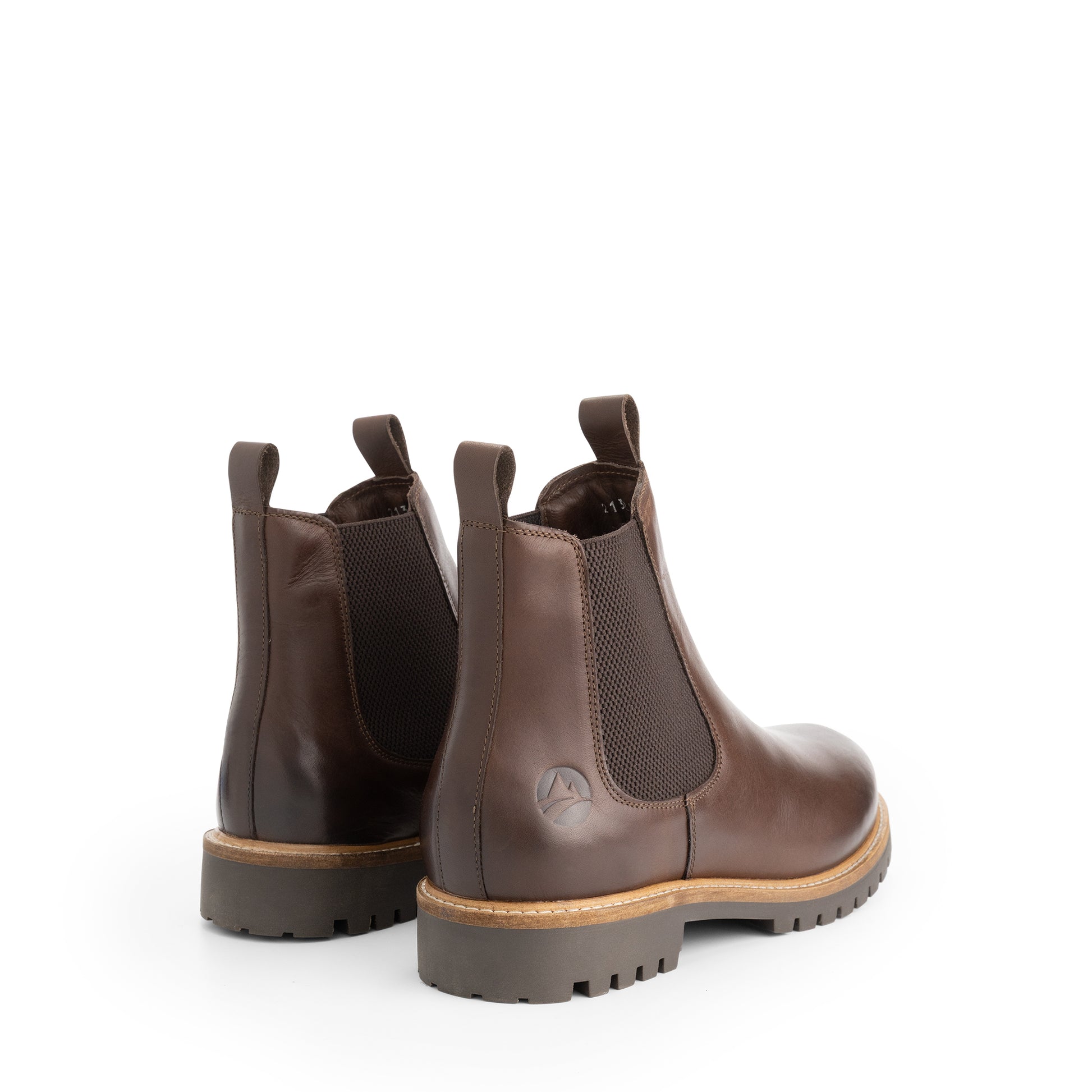 Nodeland Men - Chelsea boots - Leather - Dark brown BD