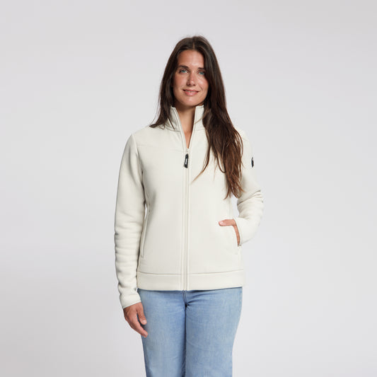 Rut Women - Outdoor Vest - Fleece - Sand MV