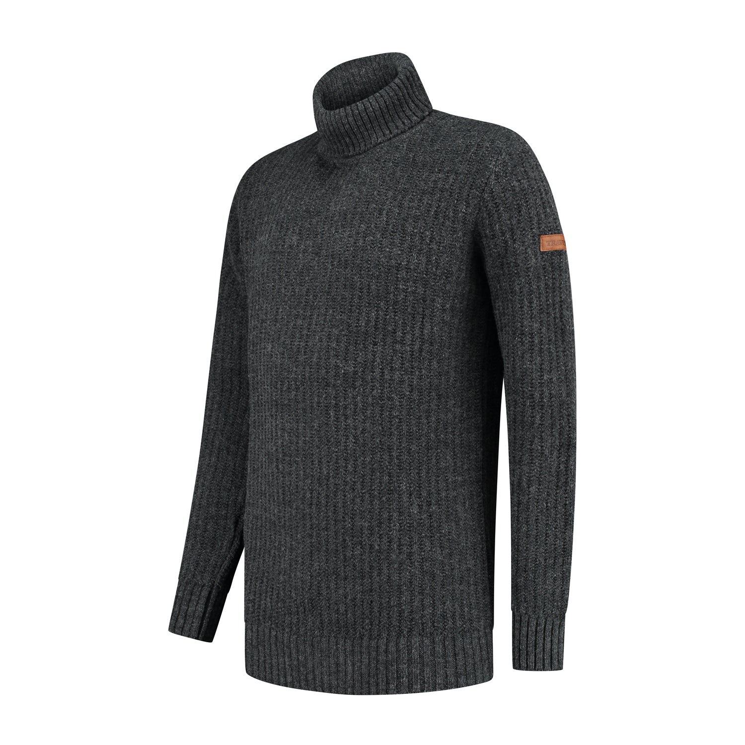 Turtleneck Boda Men - Knitted jumper - Antracite FL