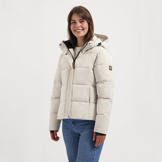 Norra Women - Puffer jacket - Water-resistant - Sand MV