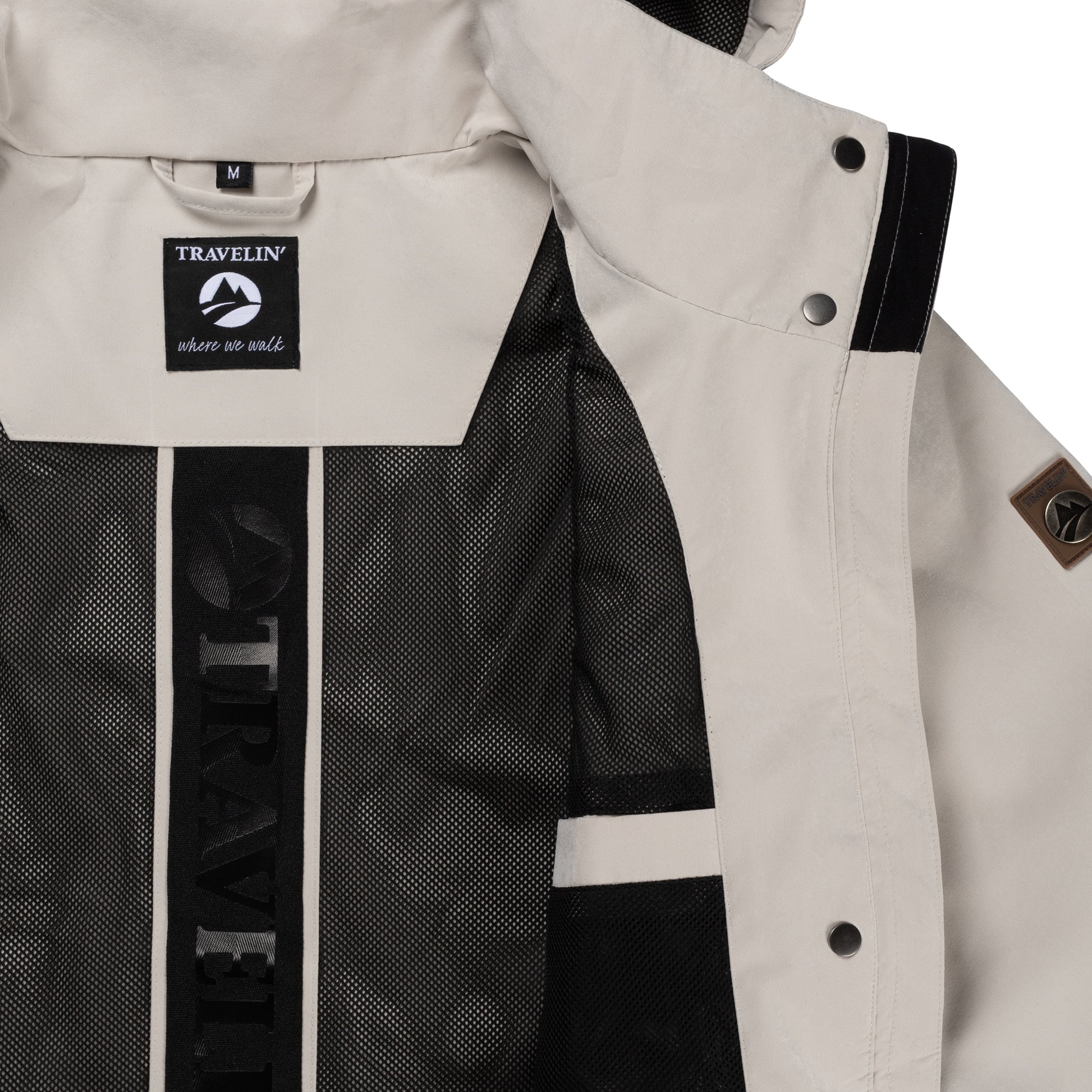 Anne Women - Hardshell jacket - Waterproof - Sand DCI