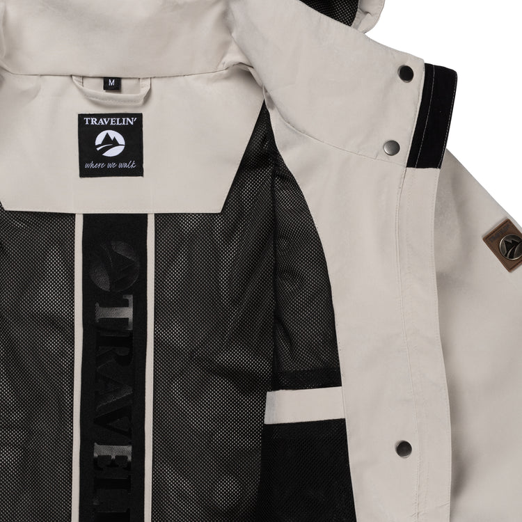 Anne Women - Hardshell jacket - Waterproof - Sand DCI