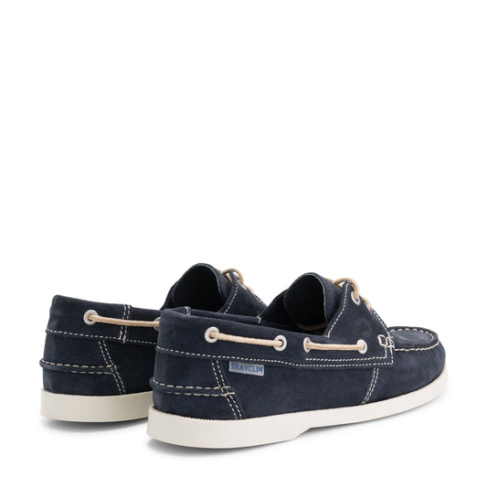 Penzance Men - Boat shoes - Suede - Navy BD