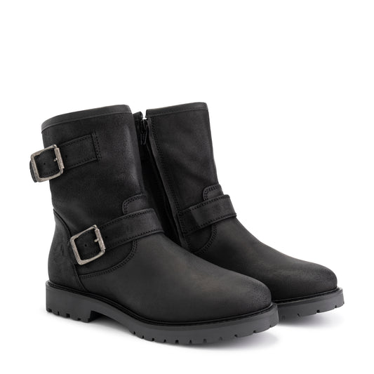 Vattrup Women - Boots - Suede - Black FRD