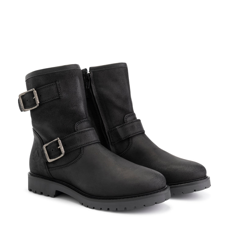 Vattrup Women - Boots - Suede - Black FRD