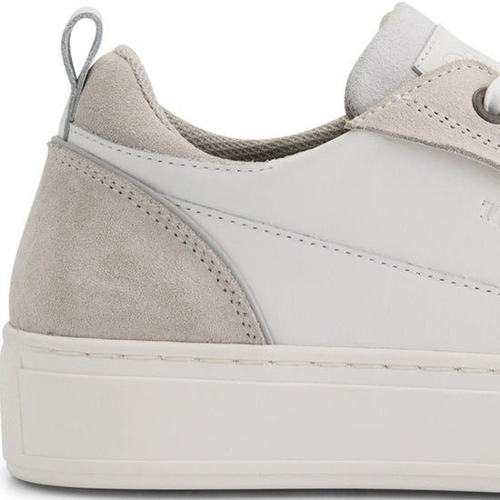 Caris Women - Sneakers - Leather - White/Sand DFH
