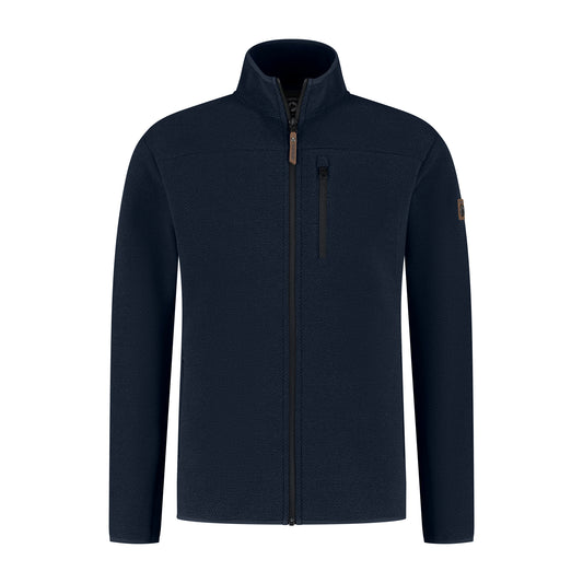 Lars Men - Outdoor cardigan - Navy F