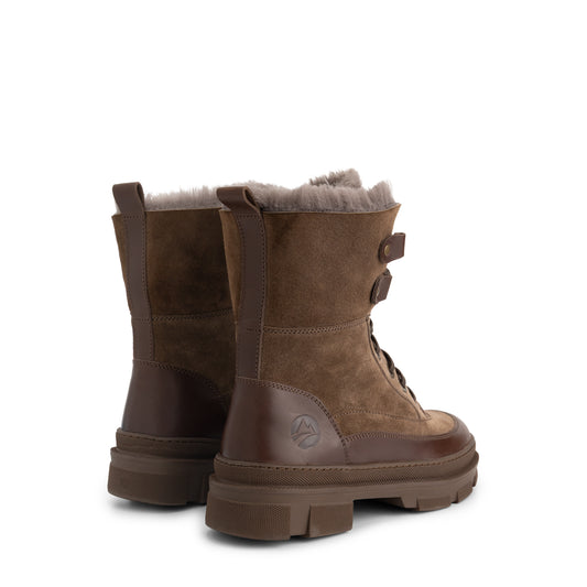 Tremblant Women - Winter Boots - Wool-Lined - Dark Brown