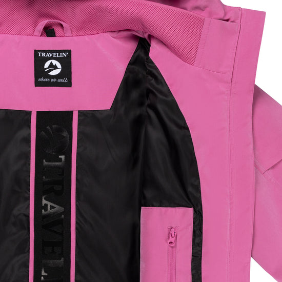 Halle Women - Hardshell jacket - Waterproof - Pink DCI