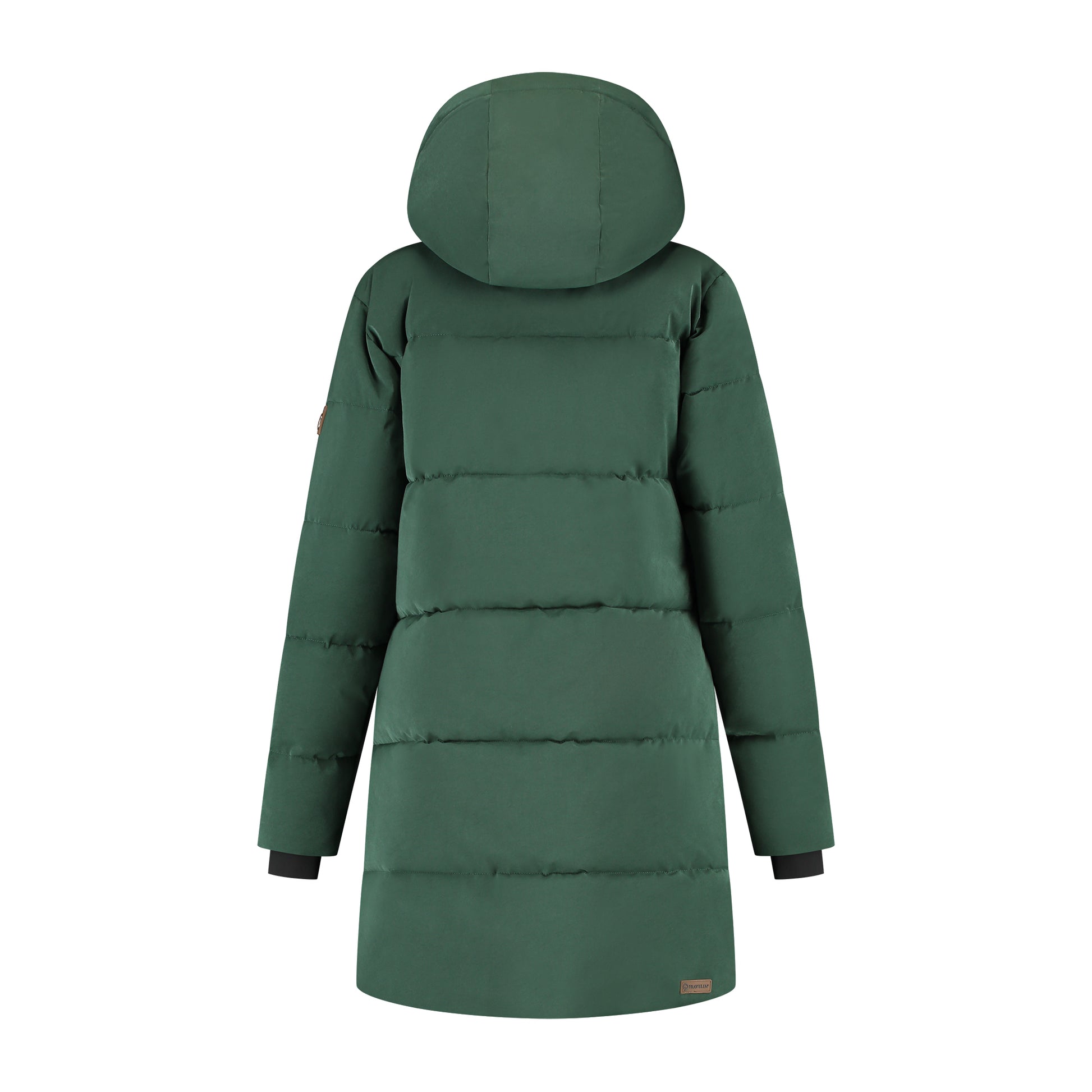 Rissne Women - Puffer jacket - Water-resistant - Dark green B