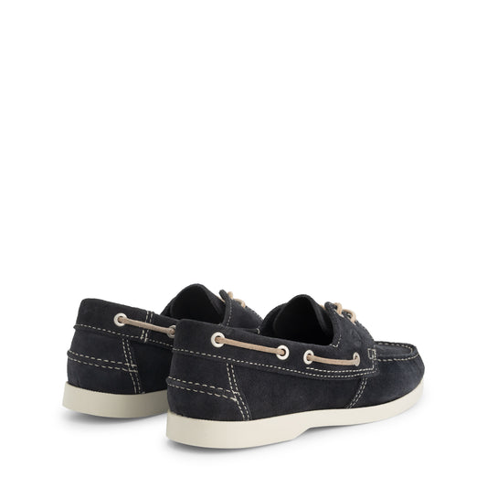 Kajaani Women - Boat shoes - Suede - Navy BD