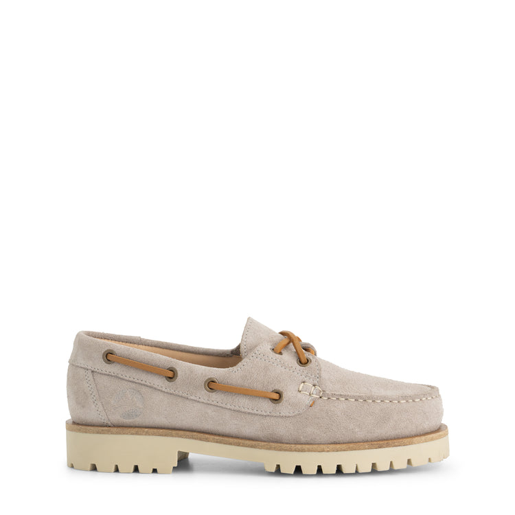 Salla Women - Boat shoes - Suede - Grey R