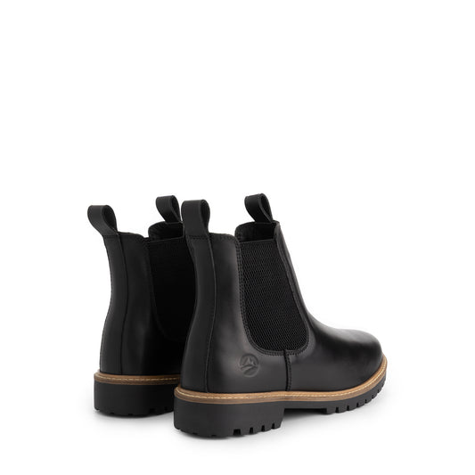 Hemsedal Men - Chelsea Boots - Wool-Lined - Black BD