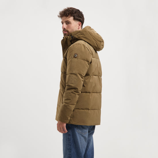 Sverger Men - Puffer jacket - Water-resistant - Brown MV