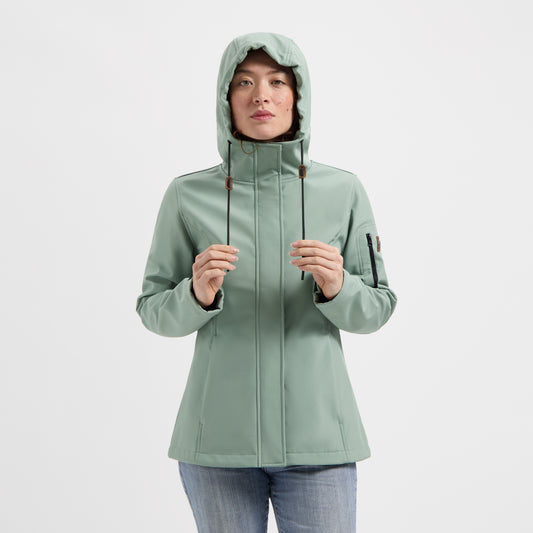 Malika Women - Softshell jacket - Waterproof - Green MV
