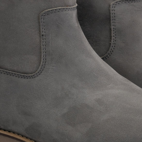 Louargat Women - Ankle Booties - Leather - Grey DFW