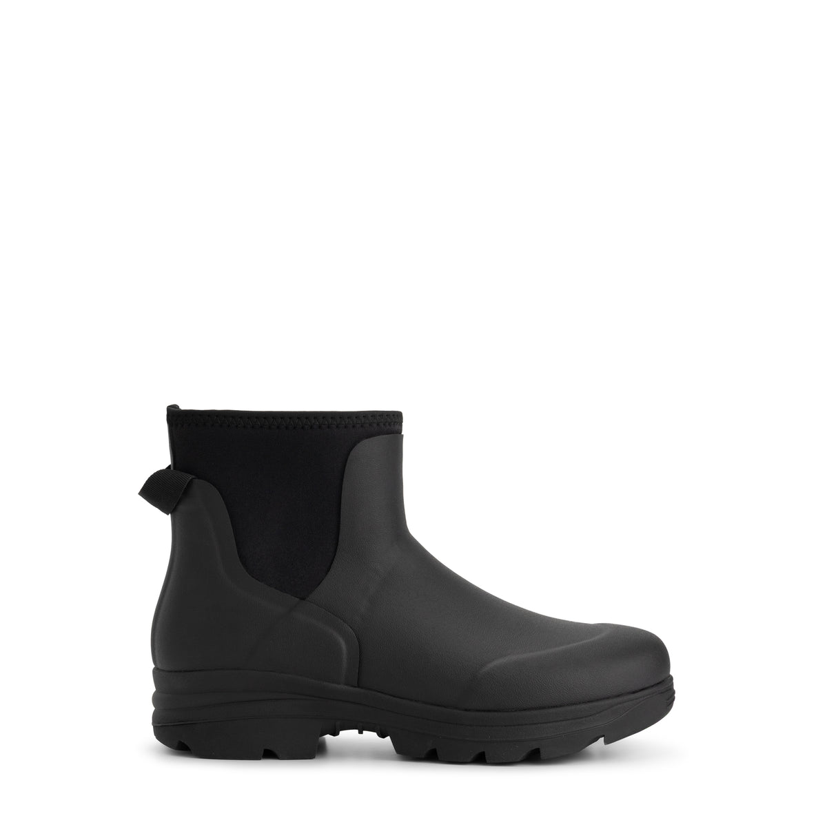 Inari Women - Rubber Ankle Boots - Rain Boots - Black R