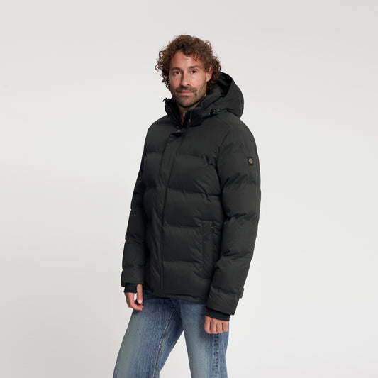 Andreas Men - Puffer Winter Jacket - Waterproof - Black MV2